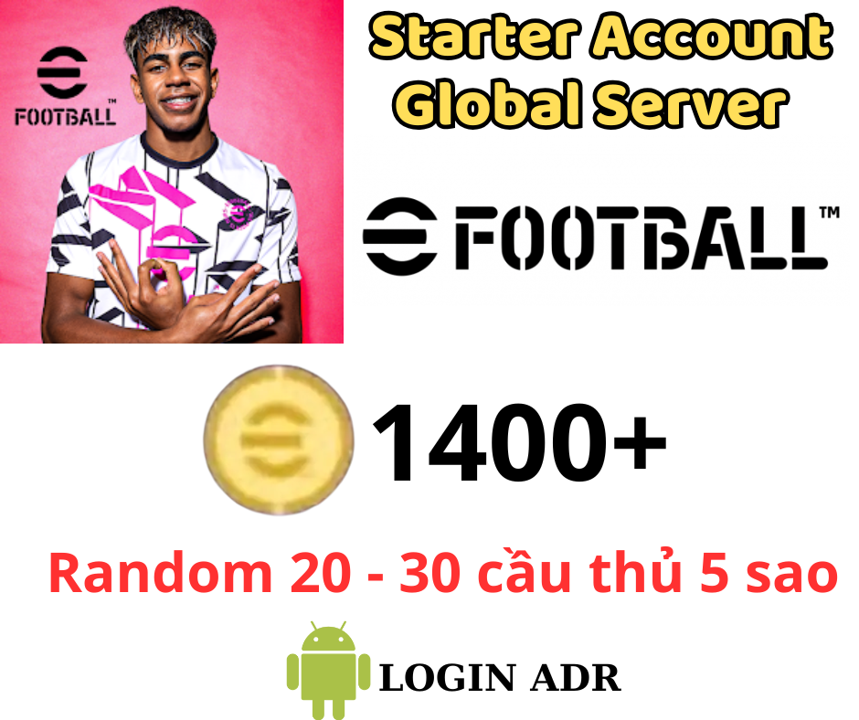 [GLOBAL - ADR] 1400+ Coins eFootball™